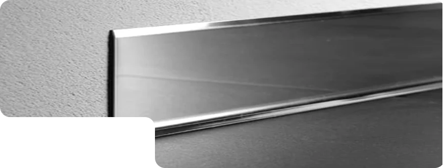 Buy Resilient Stainless Skirting Dubai For Commercial Use