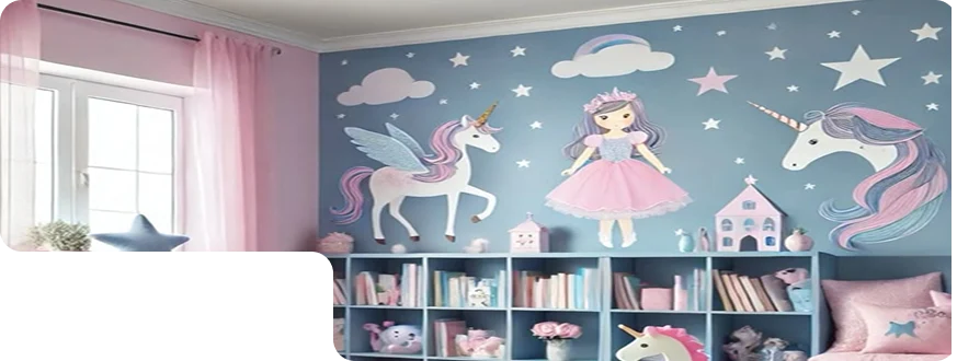 Eye-Catching Kids’ Room Wallpapers In Dubai