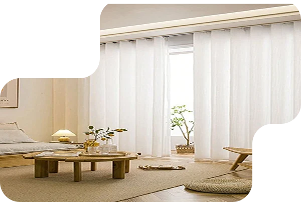 Our Sheer Curtains Pair Perfectly With Other Drapes