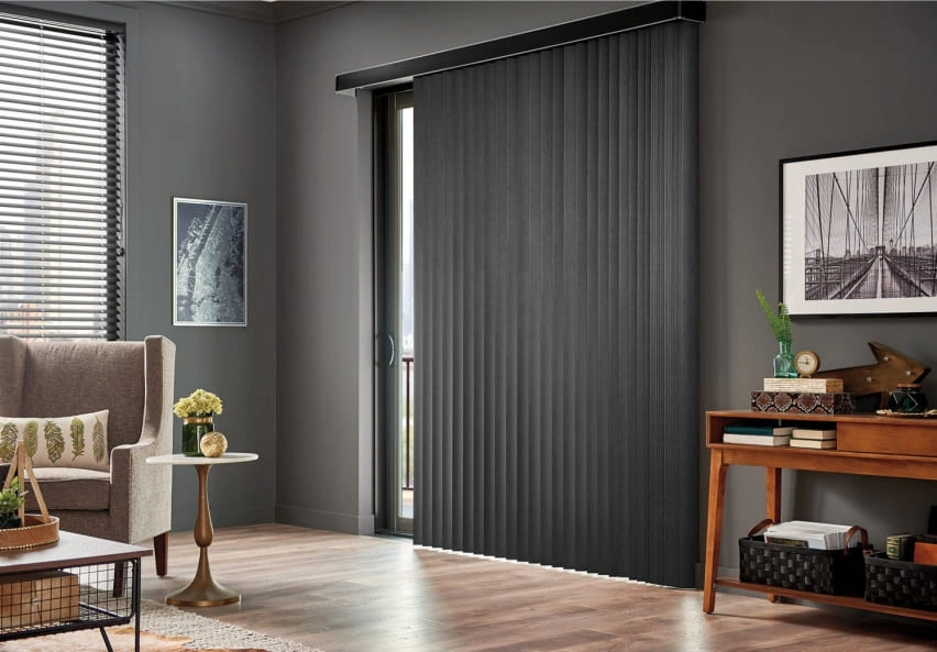 Affordable fabric vertical blinds for Dubai apartments and villas.