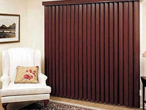 Faux Wood Vertical Blinds