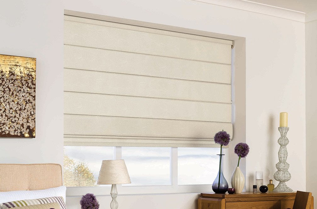Hobbled Roman Blinds
