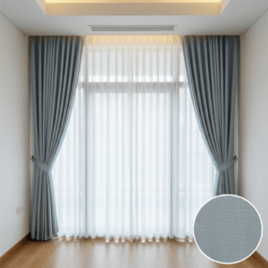 Misty Ocean Drapes