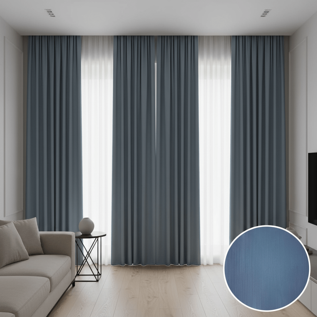 Muted Steel Blue