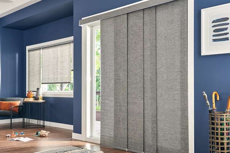 Panel Blinds For Sliding Doors