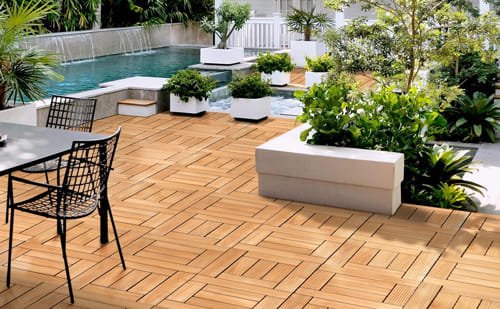 Poolside Decking Flooring
