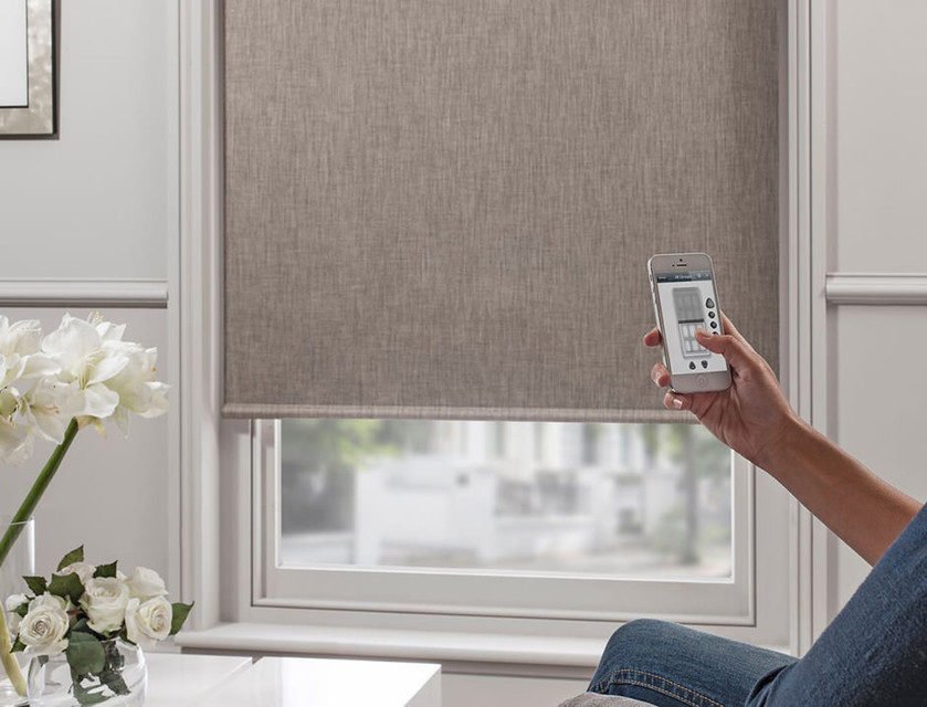 Smartphone App Control Curtains
