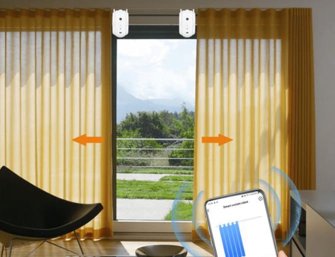 Voice Automated Curtains