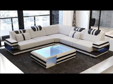 Elegant beige L-shaped sofa with soft cushions for modern interiors.