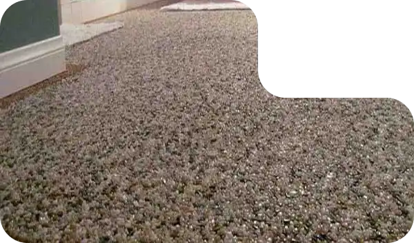 Non-slip stone carpet flooring in Dubai bathroom