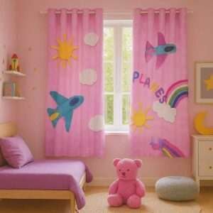 kids room curtains