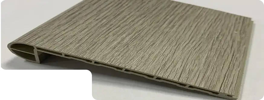 SPC skirting with easy installation and low maintenance.