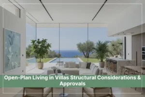 Open-Plan Living in Villas Structural Considerations & Approvals