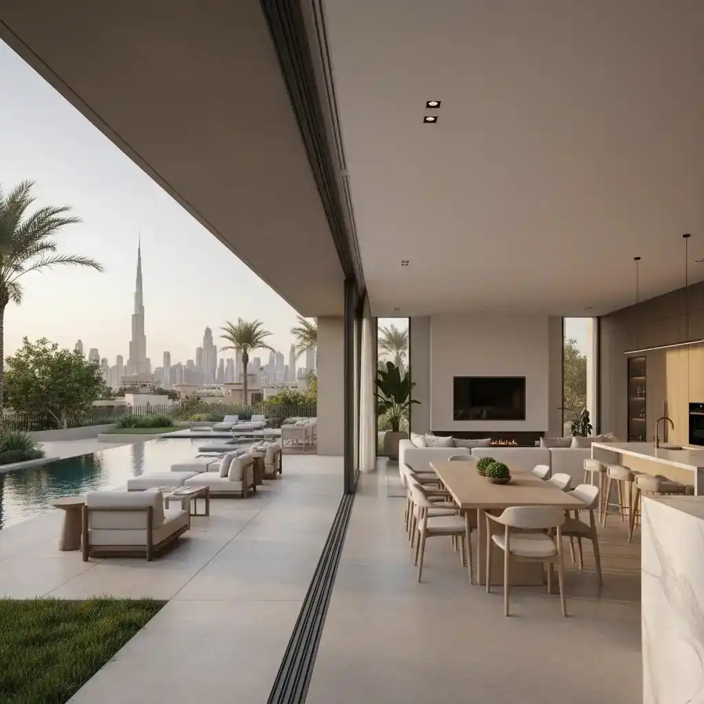 Why Open-Plan Living Works So Well in Dubai Villas