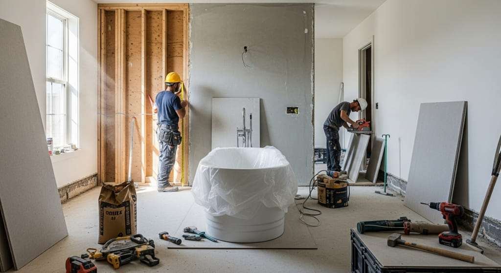 Basic Bathroom Renovation: Range Is AED 8,000 – AED 15,000