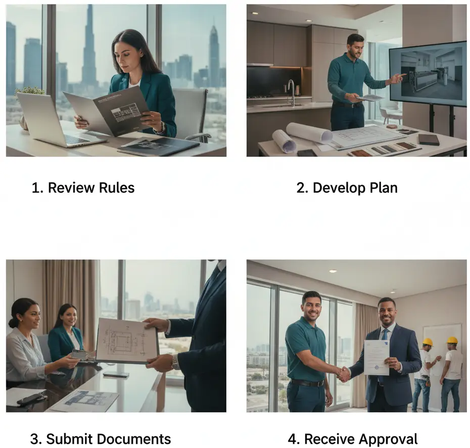 Steps to Get Building-Management Approval in Dubai