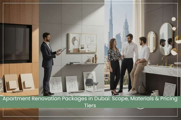 Apartment Renovation Packages in Dubai: Scope, Materials & Pricing Tiers