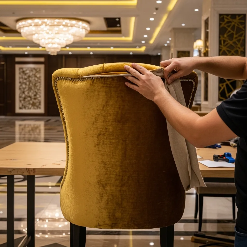 Hotel Chair Upholstery