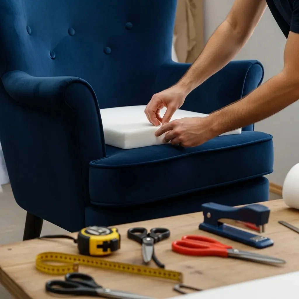 arm chair upholstery