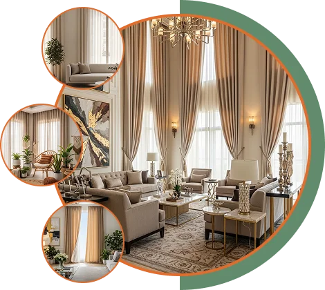 Custom Made Curtains Dubai