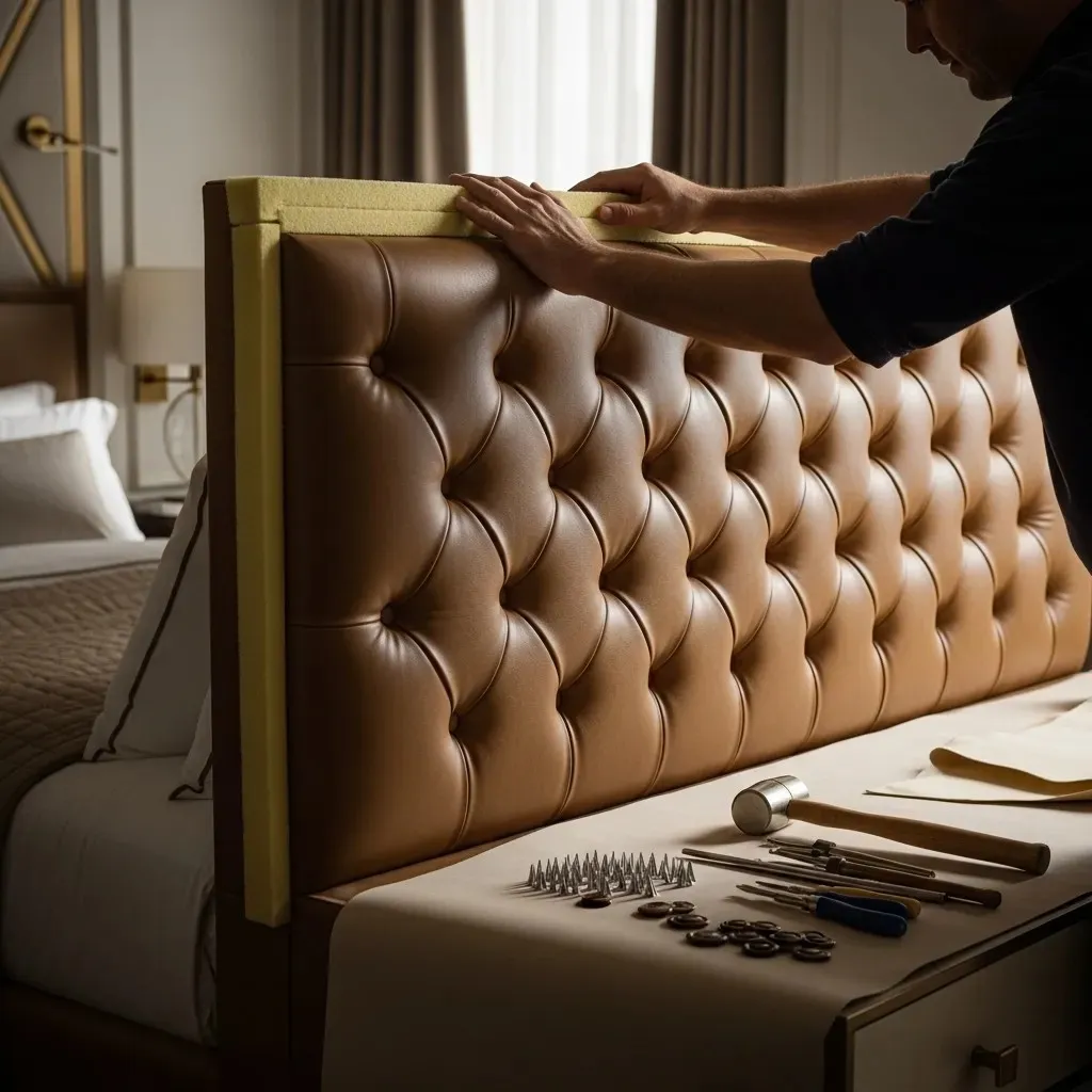 Leather Headboard Dubai