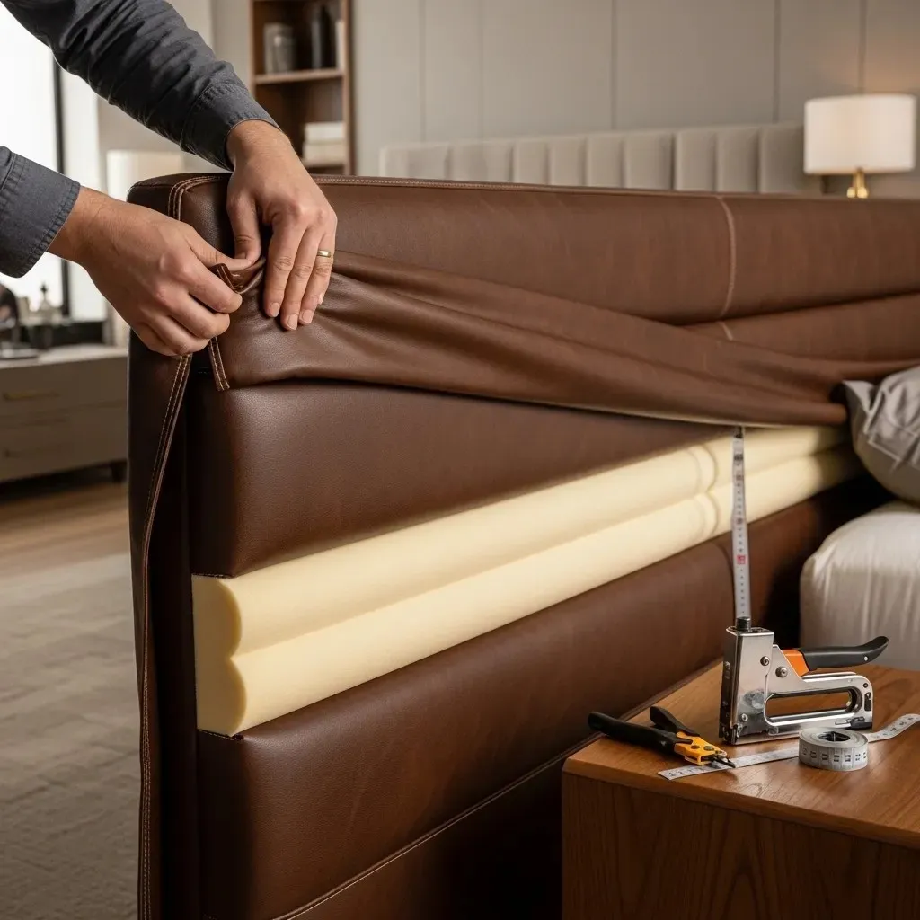Leather Headboard in dubai