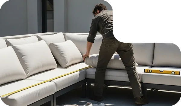 Outdoor upholstery foam