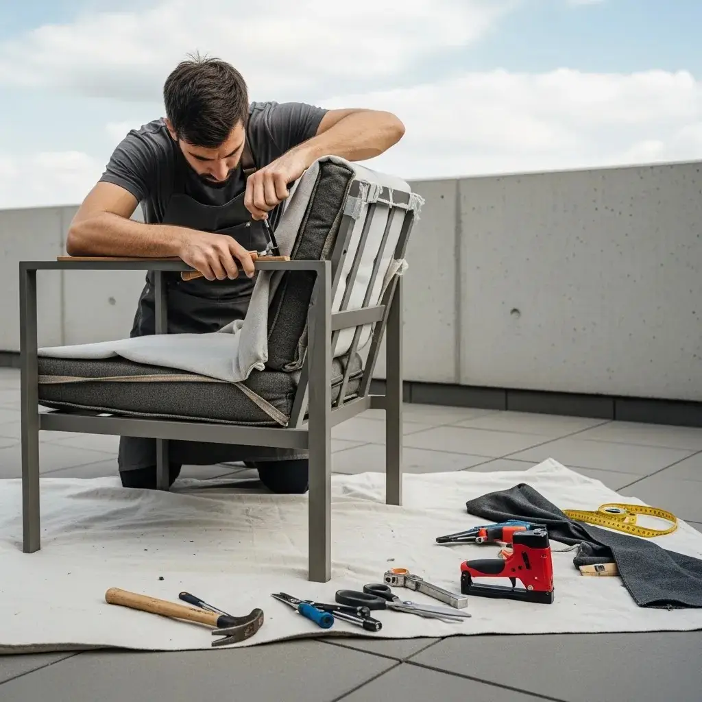 outdoor chair upholstery