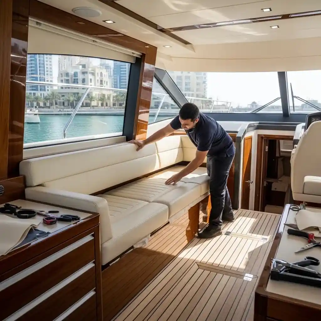 Boat Upholstery Dubai