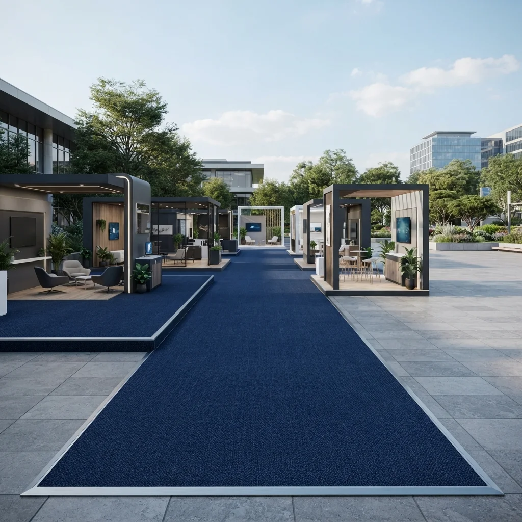 outdoor exhibition carpets
